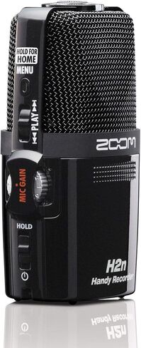 مجموعة مسجل رقمي متعدد المسارات Zoom H2n مفيد مع حزمة ملحقات APH-2n in Saudi Arabia