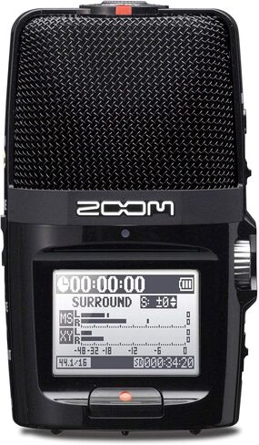 مجموعة مسجل رقمي متعدد المسارات Zoom H2n مفيد مع حزمة ملحقات APH-2n in Saudi Arabia
