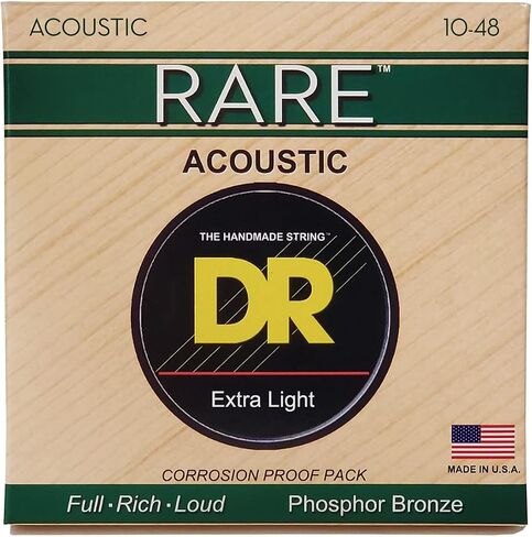 سلاسل DR نادرة - الفوسفور البرونزي AcousticHex Core 10-48 in Saudi Arabia