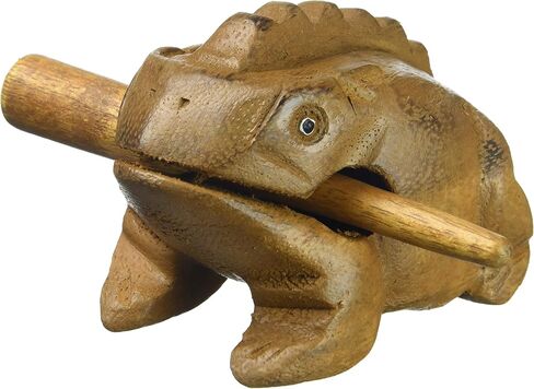 مقص خشبي فاخر صغير 2 بوصة - كتلة نغمة موسيقية - فقط من World Percussion USA in Kuwait