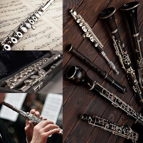 قضيب تنظيف الناي مع قطعة قماش للتنظيف ومجموعة مفك براغي فلوت لإصلاح وتنظيف الناي in Kuwait