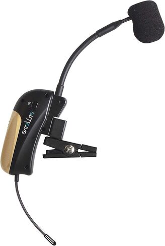 نادي القمر الصناعي SMHTA-100 | نظام أدوات لاسلكي متنوع حقيقي 100 قناة للأبواق وآلات النفخ الخشبية - تشغيل بطاريات AA المحمولة - يتضمن حقيبة حمل معدنية. in Kuwait