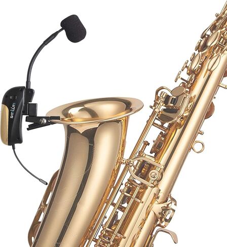 نادي القمر الصناعي SMHTA-100 | نظام أدوات لاسلكي متنوع حقيقي 100 قناة للأبواق وآلات النفخ الخشبية - تشغيل بطاريات AA المحمولة - يتضمن حقيبة حمل معدنية. in Kuwait