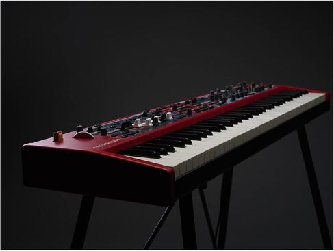 حزمة لوحة المفاتيح Nord Stage 4 المدمجة ذات 73 مفتاحًا وشبه مرجحة مع شاشة Nord Piano V2 (زوج)، وحامل الموسيقى Nord، وسماعات الرأس (4 عناصر) in Kuwait