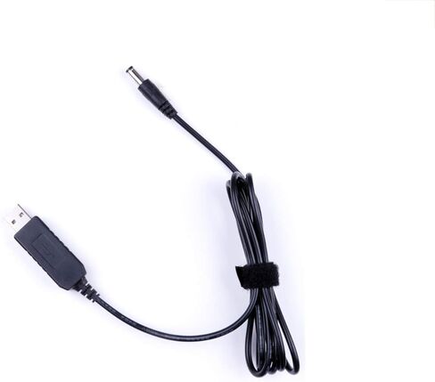USB DC 5V to DC 9 Volt USB Power Supply Cable, Max Current 800mAh, Tip Negative Connector, Compatible for Guitar Effects Pedals Power Supply Adapter in Kuwait