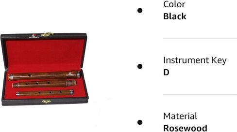 الناي الأيرلندي الاحترافي القابل للضبط مع حافظة صلبة بطول 23 بوصة 3 قطع in Kuwait