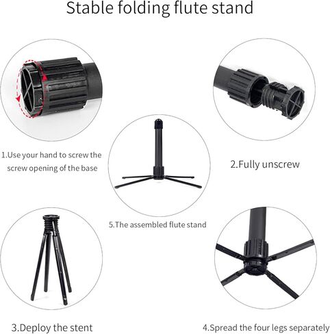 Cadway New C Flutes فتحة مغلقة 16 مفتاح فلوت للأطفال المبتدئين أداة فلوت للطلاب مع مجموعة تنظيف، حامل، قفازات، قضيب ضبط، حقيبة حمل، (أحمر عتيق) in Kuwait