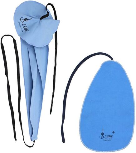 Mowind Wind Instruments Saxophone Cleaning Cloth with Weighted Strap for Saxophone Flute Clarinet Oboe Inside Instrument Cleaning Kit 5PCS in Kuwait