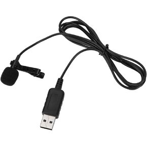 ميكروفون بوكرتي بمشبك، ميكروفون كمبيوتر بمشبك USB ومكثف ميكروفون صغير متعدد الاتجاهات لمحادثات الفيديو والبث عبر الإنترنت in Kuwait