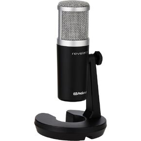 ميكروفون USB ديناميكي PreSonus Revelator للتسجيل والبودكاست والبث مع تأثيرات مدمجة وإعدادات مسبقة سهلة الاستخدام بالإضافة إلى خلاط مدمج وبرنامج تسجيل Studio One DAW