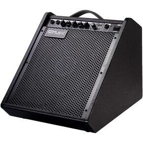 Coolmusic Electric Drum AMP 100-Watt Electronic Drum Amplifier DM100 Keyboard Speaker with Wireless Audio Connection, with 3-Band EQ and DI Out Black