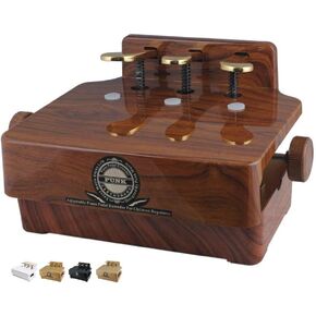 Soarun Adjustable Piano Pedal Extender Bench for Kids (White) in Kuwait