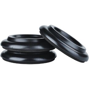 Solid Wood Grand Piano Caster Cups,Set of 3 Piano Casters Floor Protectors Piano Leg Coasters Furniture Leg Pads Protection w/EVA Anti-Slip & Anti-Noise Foam Mat, for Hardwood Floor Protectors