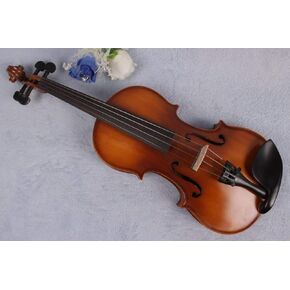 كمان كهربائي لليد اليسرى 4/4 من خشب القيقب مصنوع يدويًا مع فيونكة in Kuwait