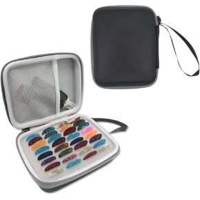 Cheerock EVA Guitar Pick Holder Case, Large Capacity Guitar Pick Case, Portable Guitar Picks Holder, Guitar Pick Box Keep Guitar Picks Organized Compatible with Small Guitar Accessories in Kuwait