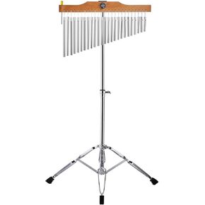 36 نغمة موسيقية الدقات، 27-44 بوصة ارتفاع قابل للتعديل الدقات للفصل الدراسي، قرع الدقات الموسيقية للممارسة والأداء (36ملاحظة فضية) in Kuwait