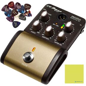 LR Baggs Session DI Acoustic Guitar Preamp + DI Bundle w/ 12x Fender Picks and Liquid Audio Polishing Cloth in Kuwait