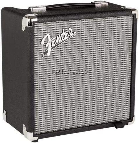 Fender Rumble 15 V3 Bass Amplifier Bundle with Fender Joe Strummer Instrument Cable 13ft Straight/Straight (Drab Green) in Saudi Arabia