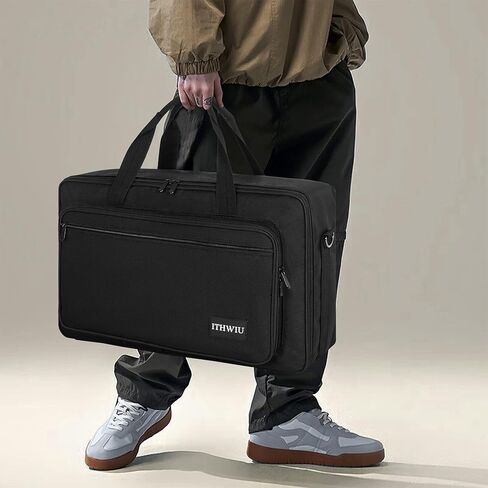 ايثويو شنطة حمل لاجهزة التحكم الصغيرة DDJ-SX وDDJ-SX2 وDDJ-SX3 وDDJ-RX وDDJ-FLX6 وDDJ-800 وDDJ-1000 و1000SRT، XDJ-RR للكيبورد والدواسات ووحدات تحكم دي جيه لون اسود in Kuwait