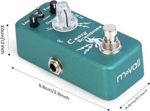 موفال MP-303 بيج فوت زغب تأثير الجيتار دواسة كلاسيكية صغيرة مع تجاوز حقيقي in Kuwait