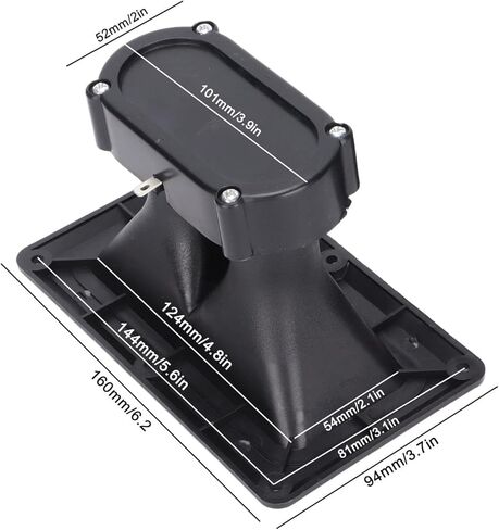 اكوجيدور مكبر صوت كهرضغطية بوق مكبر صوت مزدوج بمكبر صوت بمكبر صوت مزدوج وحساسية 98 ديسيبل، مشغل سيراميك، مكبرات صوت تشتيت واسعة لمكبرات الصوت دي جي وشاشات الاستوديو ومكبرات صوت الكاريوكي in Kuwait