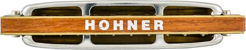 Hohner Harmonica 532 Blues Harp MS - حزمة مفتاح C مع حافظة بسحاب، ودليل هارمونيكا للمبتدئين، وقماش تلميع أوستن بازار in Saudi Arabia