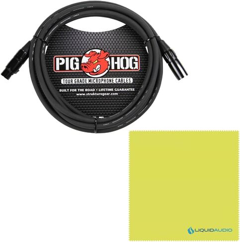 حزمة الصندوق المباشر للأداة السلبية ProDI من Radial Engineering مع كابل ميكروفون Pig Hog وقطعة قماش لتلميع الصوت السائل in Saudi Arabia