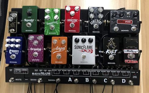 صويان لوحة دواسة بتاثير الجيتار مع شنطة حمل بلون اسود بي دي ال in Kuwait