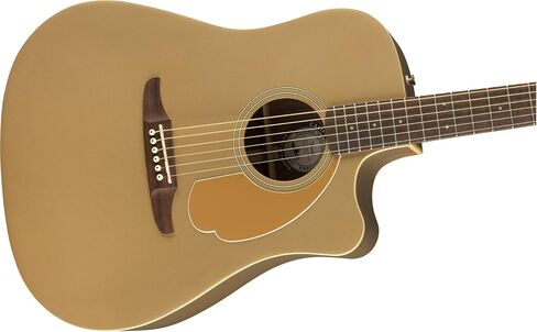Fender Redondo Player Acoustic Electric Guitar Bundle with Midnight Blue Gig Bag, Strap, Clip-on Tuner, Strings, String Winder, Picks, and Austin Bazaar Instructional DVD - Natural in Saudi Arabia