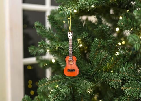 اداة قيثارة خشبية معلقة مقاس 5 انش بلون بني كستنائي من برودواي جيفتس كو in Kuwait