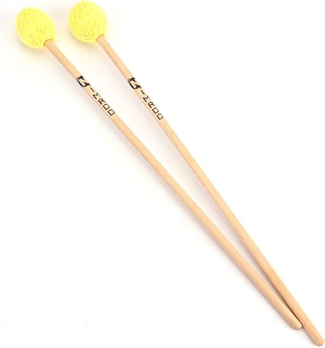 Foraineam Soloist Series Medium Keyboard Marimba Mallets With Maple Handle and Yellow Yarn Head in Saudi Arabia