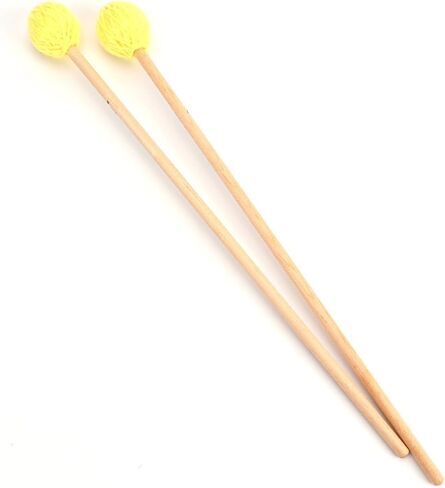 Foraineam Soloist Series Medium Keyboard Marimba Mallets With Maple Handle and Yellow Yarn Head in Saudi Arabia