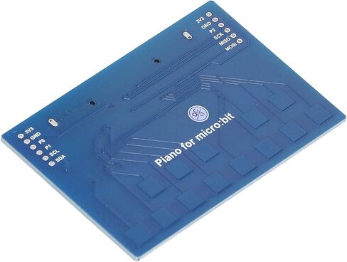 Mini Piano Module, Mini Piano Module for Micro:bit, Mini Piano Module Expansion Board Capacitive Touch Controller TTP229 I2C Interface for Micro:bit in Saudi Arabia