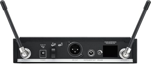 Shure BLX14R/MX53 UHF Wireless Microphone System - Perfect for Broadcast, Church, Presentations - 14-Hour Battery Life, 300 ft Range | MX153 Headset Mic, Single Channel Rack Mount Receiver | H8 Band in Saudi Arabia