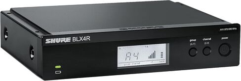 Shure BLX14R/MX53 UHF Wireless Microphone System - Perfect for Broadcast, Church, Presentations - 14-Hour Battery Life, 300 ft Range | MX153 Headset Mic, Single Channel Rack Mount Receiver | H8 Band in Saudi Arabia