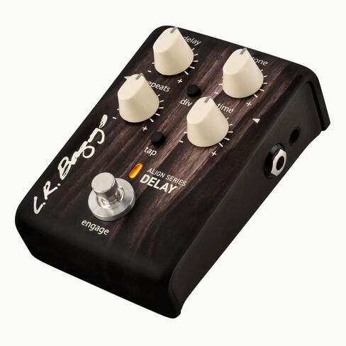 LR Baggs Align Series Delay Acoustic Pedal Bundle w/ 12x Picks and Liquid Audio Polishing Cloth in Saudi Arabia