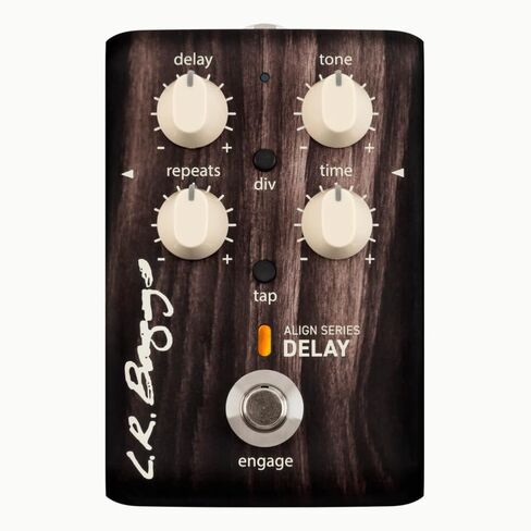 LR Baggs Align Series Delay Acoustic Pedal Bundle w/ 12x Picks and Liquid Audio Polishing Cloth in Saudi Arabia