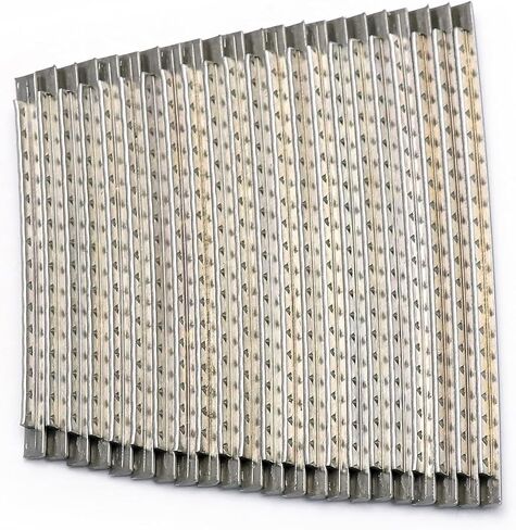 أسلاك روباتون جيتار فريت سلك نصف كروية 2.7 مم 22 فريت مقطوعة مسبقًا متوافقة مع لوحة أصابع الجيتار الكهربائية البديلة باللون الفضي. in Kuwait