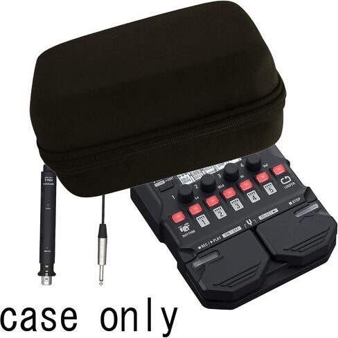 JINMEI Hard EVA Carrying Case Compatible with for Zoom G1/B1/A1 FOUR Bass Multi-Effects Processor Pedal Storage case. in Saudi Arabia