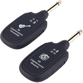 نظام جيتار لاسلكي من bairutong، جهاز استقبال إرسال جيتار لاسلكي، جهاز استقبال إرسال رقمي مدمج ببطارية ليثيوم قابلة لإعادة الشحن، 4 قنوات للجيتار الكهربائي والكمان in Kuwait