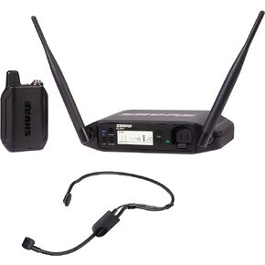 Shure GLXD14/PGA31 Rechargeable Digital Headworn Wireless Microphone System with GLXD4 Receiver, GLXD1 Bodypack Transmitter and PGA31 Headset Condenser Mic in Saudi Arabia