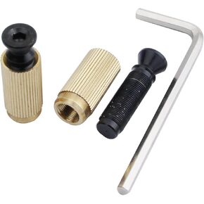 Guyker Tremolo Bridge Studs & Anchors Bridge Posts, Mounting Bolt Screw Inserts Compatible with GE1996T / 510TS Tremolo System Bridge - chrome in Saudi Arabia
