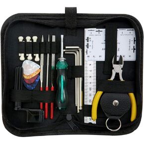 Guitar Repairing Tool Kit 26Pcs with Carry Bag for Guitar Ukulele Bass Mandolin Banjo in Kuwait