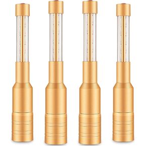 4 Pieces LED Strobe Baton Lights Led Bottle Service Sparklers Rechargeable Champagne Bottle Topper Lights for VIP Nightclubs Party Event (Gold) in Kuwait