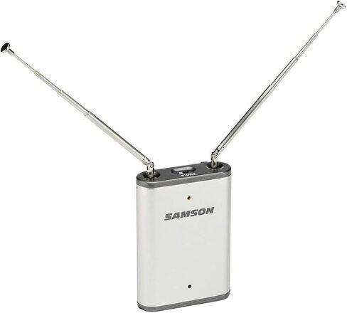 نظام Samson Airline Micro Earset اللاسلكي مع جهاز إرسال أحادي الأذن قابل لإعادة الشحن وجهاز استقبال قابل لإعادة الشحن (قناة K5) in Saudi Arabia