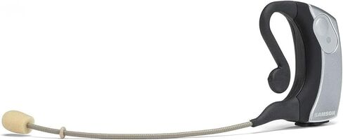 نظام Samson Airline Micro Earset اللاسلكي مع جهاز إرسال أحادي الأذن قابل لإعادة الشحن وجهاز استقبال قابل لإعادة الشحن (قناة K5) in Saudi Arabia
