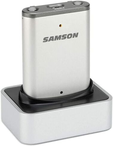 نظام Samson Airline Micro Earset اللاسلكي مع جهاز إرسال أحادي الأذن قابل لإعادة الشحن وجهاز استقبال قابل لإعادة الشحن (قناة K5) in Saudi Arabia
