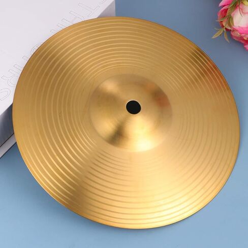 Drum Set Replacement Parts Drum Cymbal 8 Inch Gong Cymbals Brass Copper Crash Ride -Hat Cymbal Percussion Instrument Accessories for Beginners Percussion Drum Accessoriesl Drum Cymbal in Saudi Arabia
