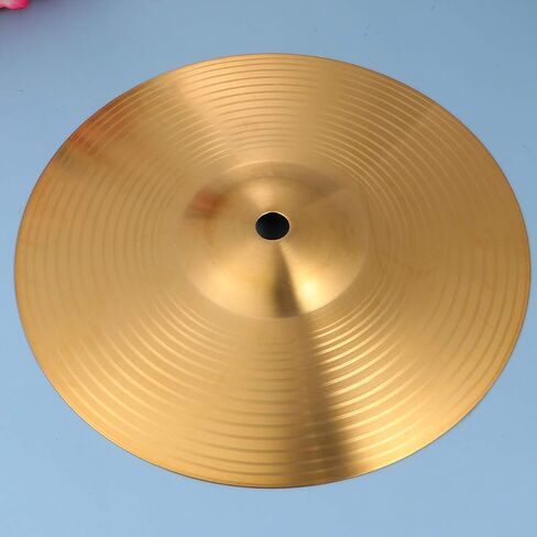 Drum Set Replacement Parts Drum Cymbal 8 Inch Gong Cymbals Brass Copper Crash Ride -Hat Cymbal Percussion Instrument Accessories for Beginners Percussion Drum Accessoriesl Drum Cymbal in Saudi Arabia