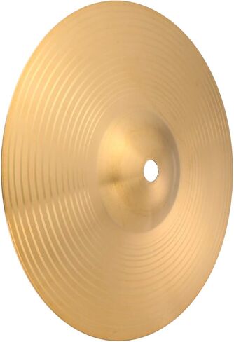 Drum Set Replacement Parts Drum Cymbal 8 Inch Gong Cymbals Brass Copper Crash Ride -Hat Cymbal Percussion Instrument Accessories for Beginners Percussion Drum Accessoriesl Drum Cymbal in Saudi Arabia